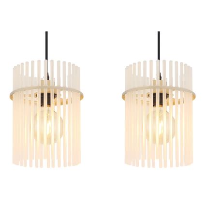 Globo - Cable-suspended pendant light 3xE27/60W/230V