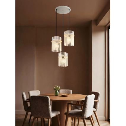 Globo - Cable pendant light 3x E27/60W/230V