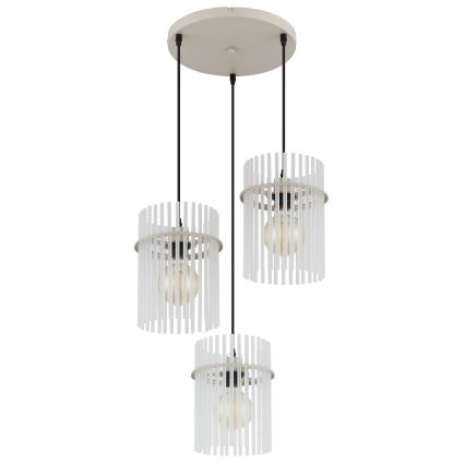 Globo - Cable pendant light 3x E27/60W/230V
