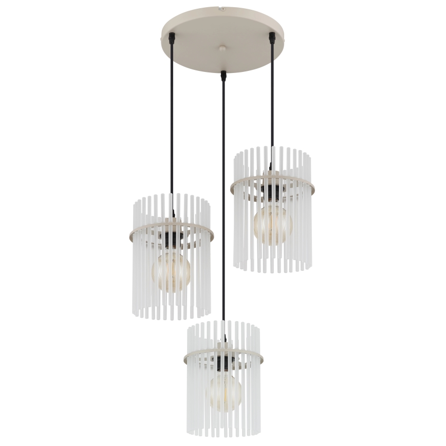 Globo - Cable pendant light 3x E27/60W/230V