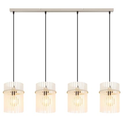 Globo - Pendant light on cable 4xE27/60W/230V