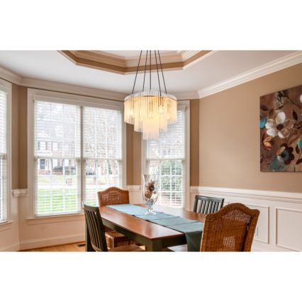 Globo - Cable Chandelier 5xE27/60W/230V, Gold