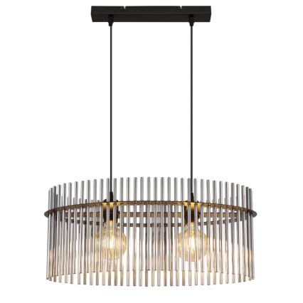 Globo - Chandelier on a string 2xE27/60W/230V black