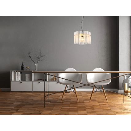 Globo - Chandelier on a string 1xE27/60W/230V d. 40 cm gold