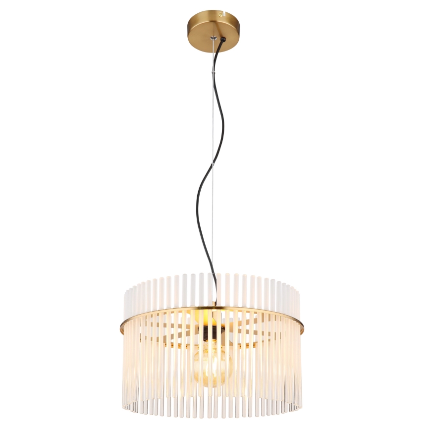 Globo - Chandelier on a string 1xE27/60W/230V d. 40 cm gold