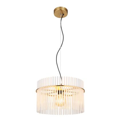 Globo - Chandelier on a string 1xE27/60W/230V d. 40 cm gold