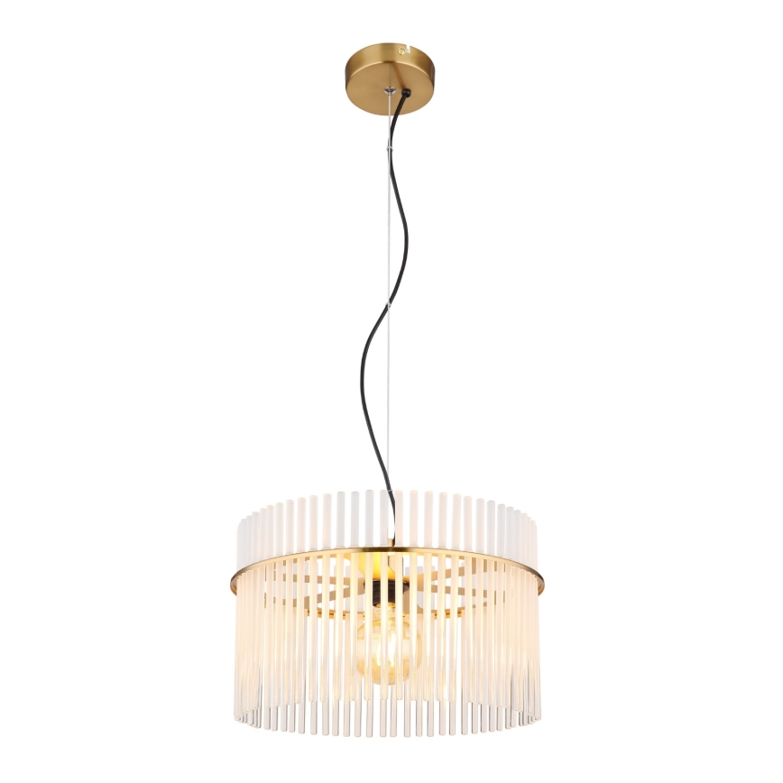 Globo - Chandelier on a string 1xE27/60W/230V d. 40 cm gold