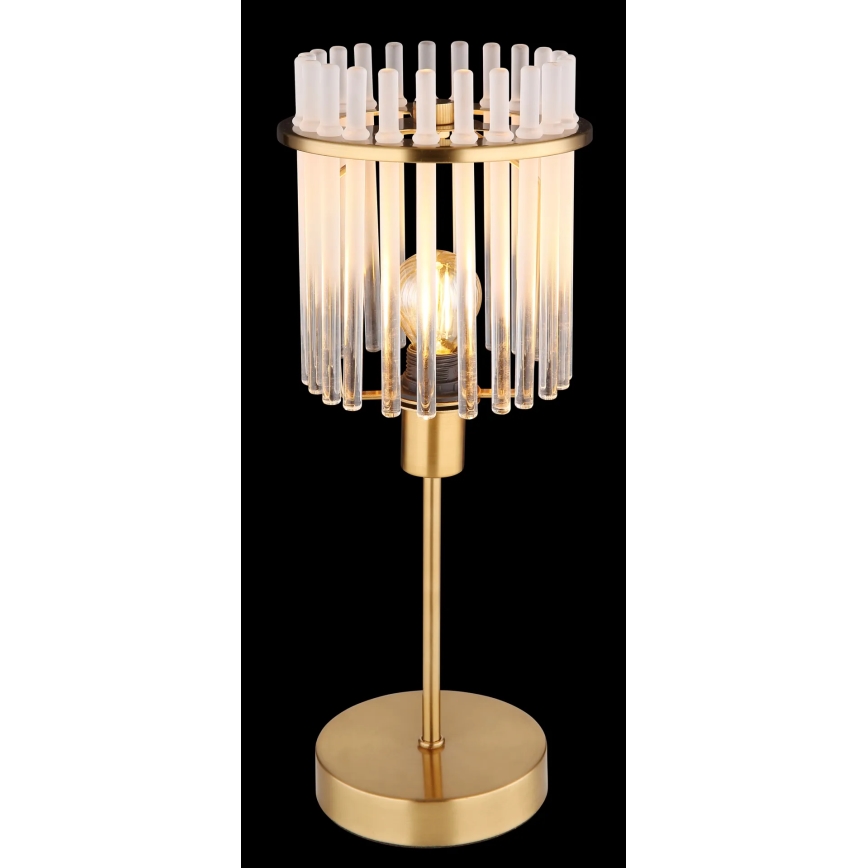 Globo - Table lamp 1xE14/40W/230V d. 15 cm gold