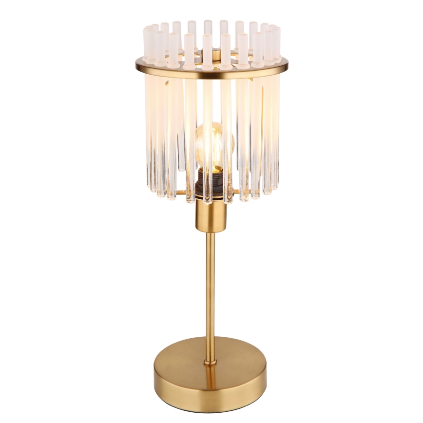 Globo - Table lamp 1xE14/40W/230V d. 15 cm gold