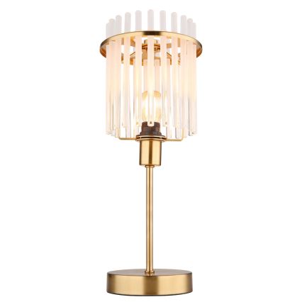 Globo - Table lamp 1xE14/40W/230V d. 15 cm gold