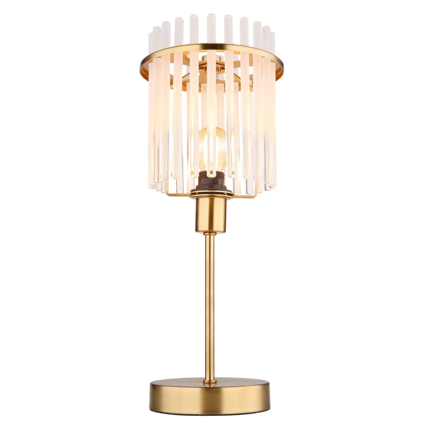 Globo - Table lamp 1xE14/40W/230V d. 15 cm gold