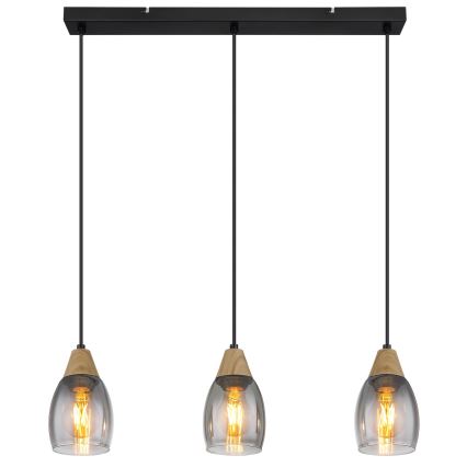 Globo - Chandelier on a string 3xE27/15W/230V