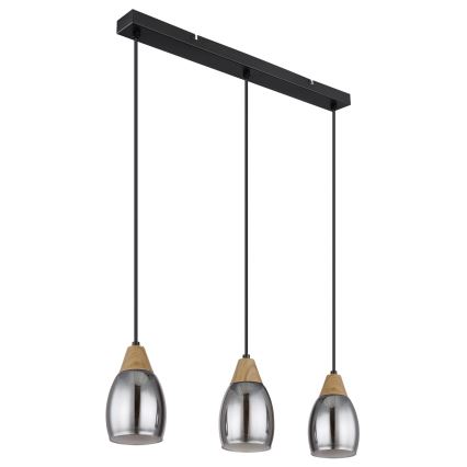 Globo - Chandelier on a string 3xE27/15W/230V