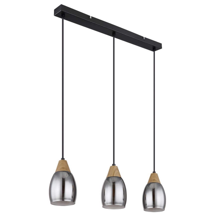 Globo - Chandelier on a string 3xE27/15W/230V