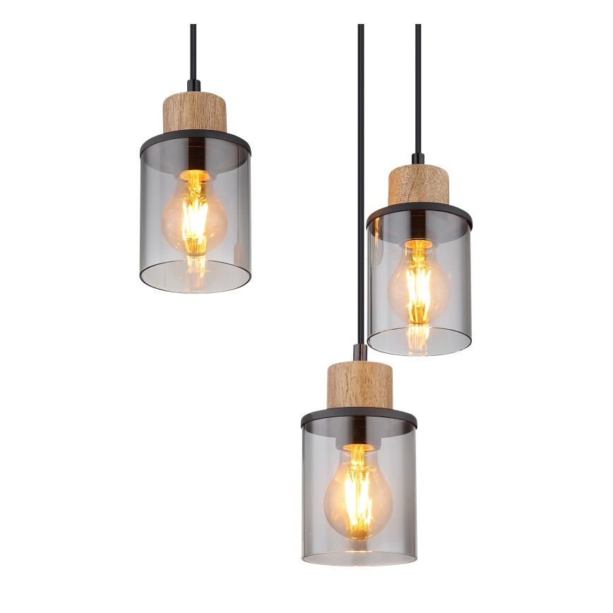 Globo - Chandelier on a string 6xE27/15W/230V