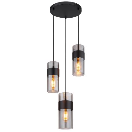 Globo - Chandelier on a string 3xE27/60W/230V