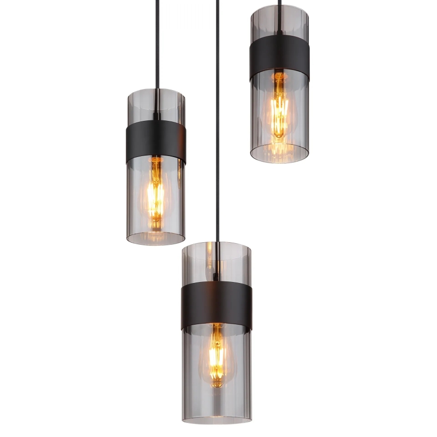 Globo - Chandelier on a string 3xE27/60W/230V