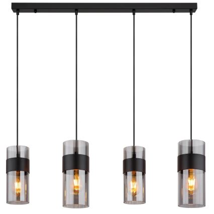 Globo - Chandelier on a string 4xE27/60W/230V