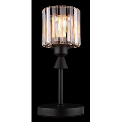 Globo - Table lamp 1xE27/60W/230V d. 15 cm black