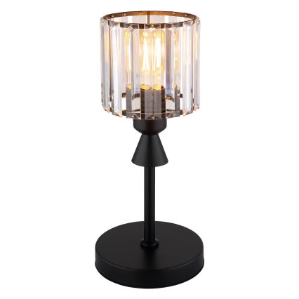 Globo - Table lamp 1xE27/60W/230V d. 15 cm black