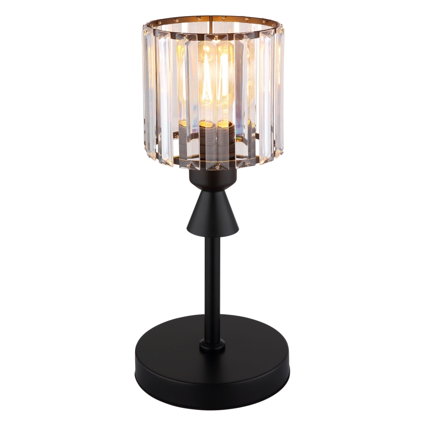Globo - Table lamp 1xE27/60W/230V d. 15 cm black