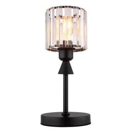 Globo - Table lamp 1xE27/60W/230V d. 15 cm black