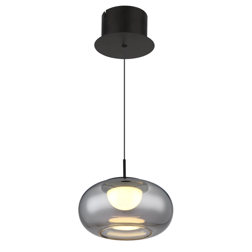 Globo - LED Chandelier on a string LED/6W/230V black