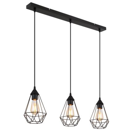 Globo - Chandelier on a string 3xE27/60W/230V