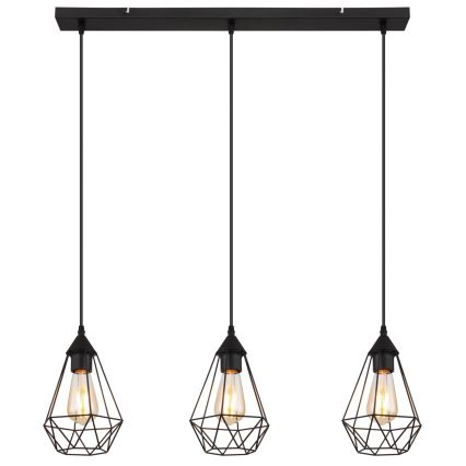 Globo - Chandelier on a string 3xE27/60W/230V