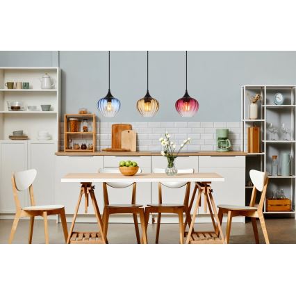 Globo - Chandelier on a string 3xE27/60W/230V