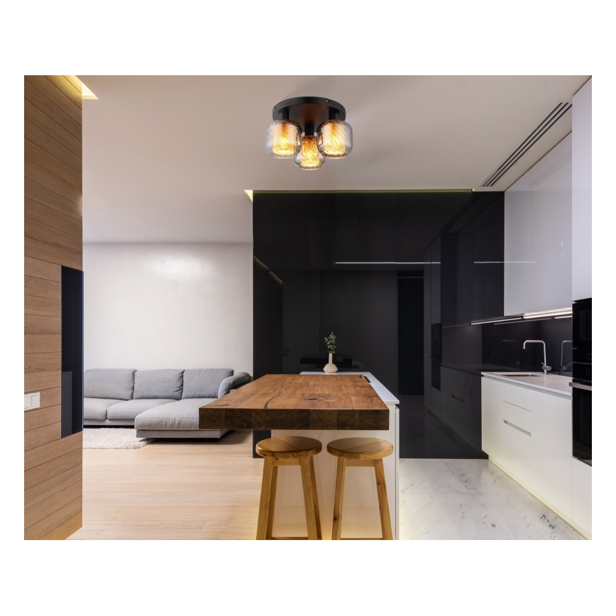 Globo - Ceiling light 3xE27/25W/230V d. 37 cm
