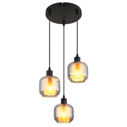 Globo - Chandelier on a string 3xE27/25W/230V