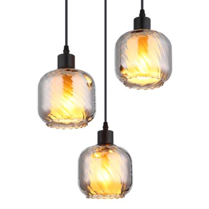 Globo - Chandelier on a string 3xE27/25W/230V