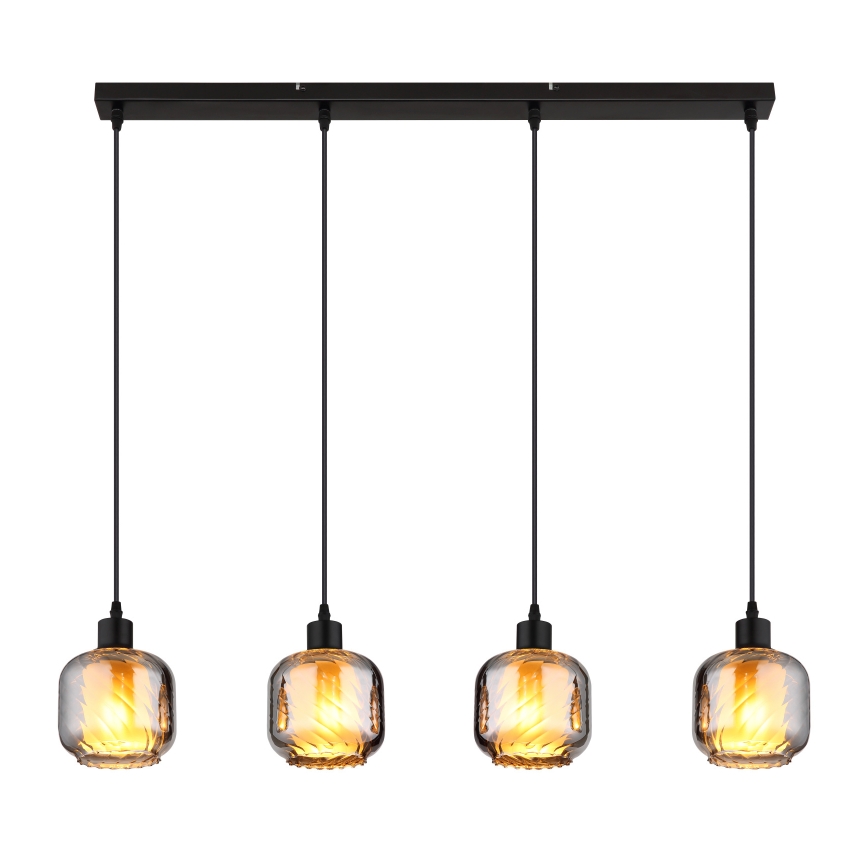 Globo - Chandelier on a string 4xE27/25W/230V