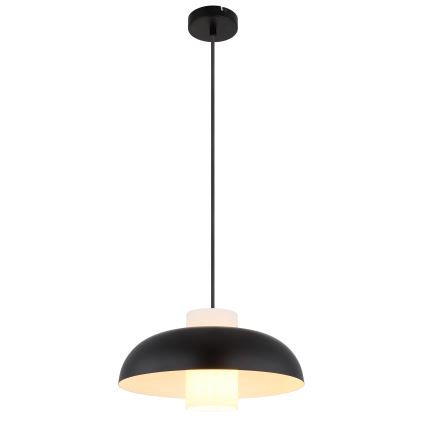 Globo - Cable-hung pendant light 1xE27/60W/230V black