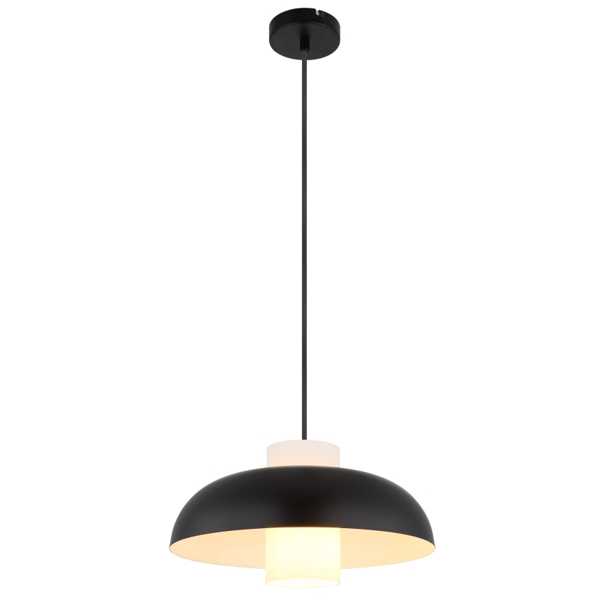Globo - Cable-hung pendant light 1xE27/60W/230V black