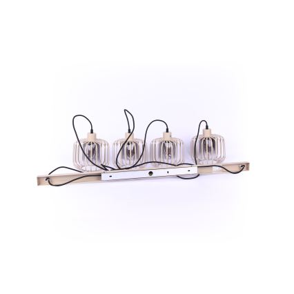 Globo - Cable-suspended pendant light 3xE27/40W/230V
