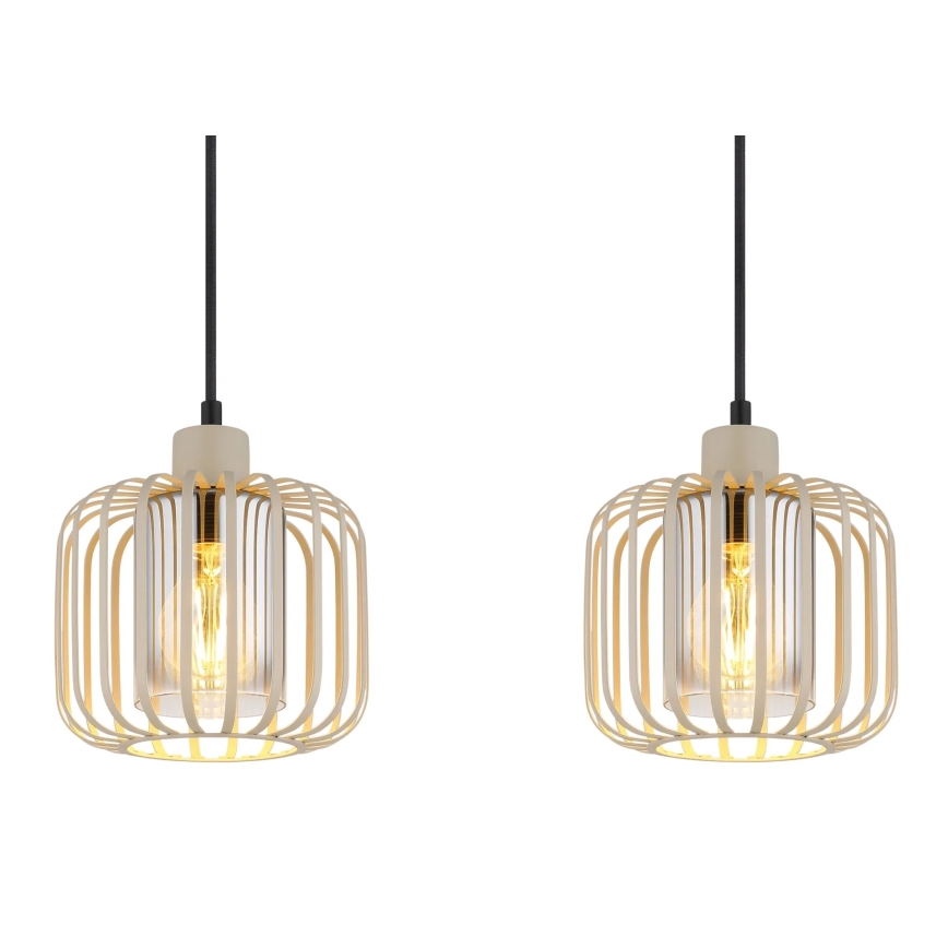 Globo - Cable-hung chandelier 4xE27/40W/230V