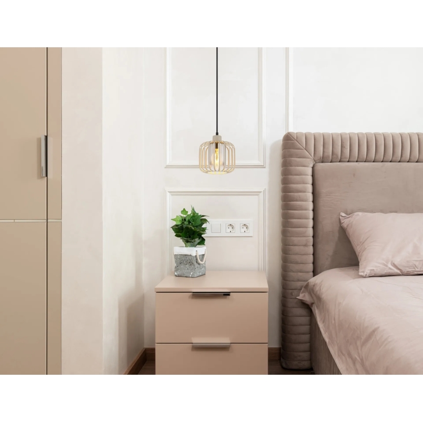 Globo - Cable pendant light 1xE27/40W/230V Ø 18 cm