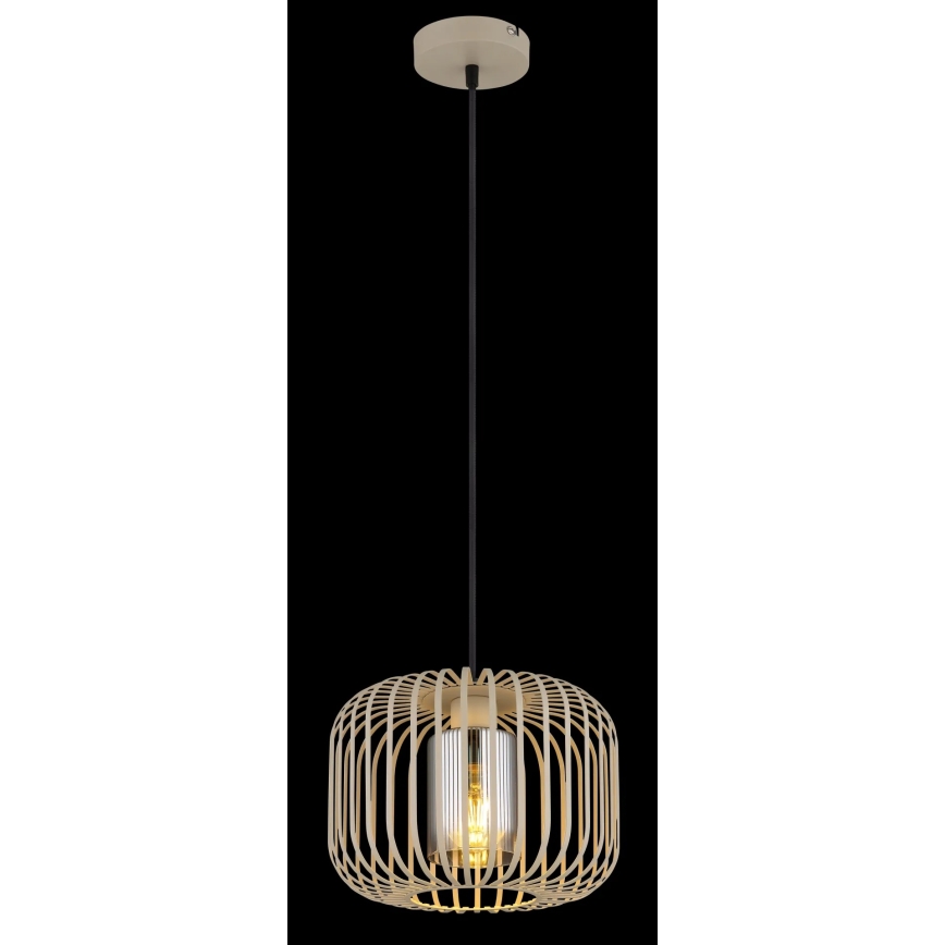 Globo - Pendant light on cable 1xE27/40W/230V Ø 28 cm
