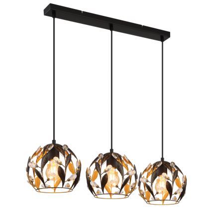 Globo - Chandelier on a string 3xE27/40W/230V