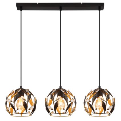 Globo - Chandelier on a string 3xE27/40W/230V