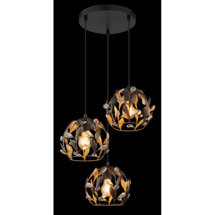 Globo - Chandelier on a string 3xE27/40W/230V d. 41 cm