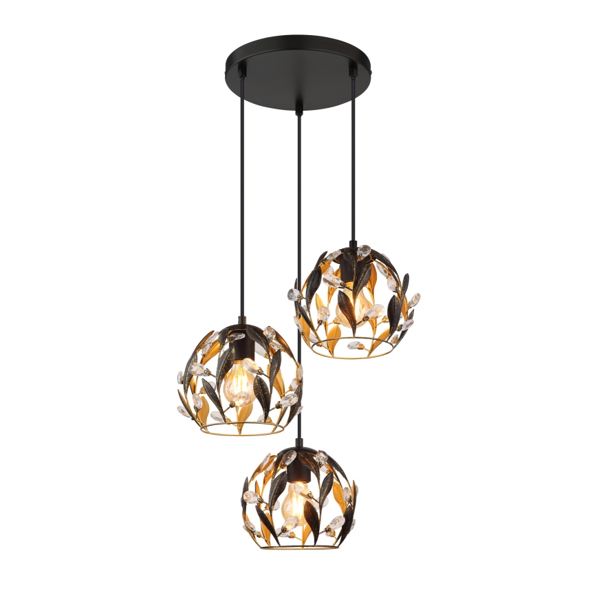Globo - Chandelier on a string 3xE27/40W/230V d. 41 cm