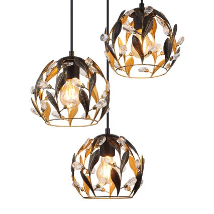 Globo - Chandelier on a string 3xE27/40W/230V d. 41 cm