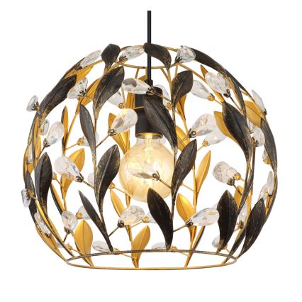 Globo - Chandelier on a string 1xE27/40W/230V d. 40 cm
