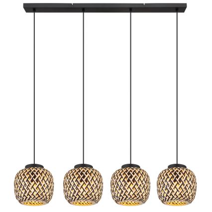 Globo 15766-4H - Chandelier on a string COLLY 4xE27/15W/230V