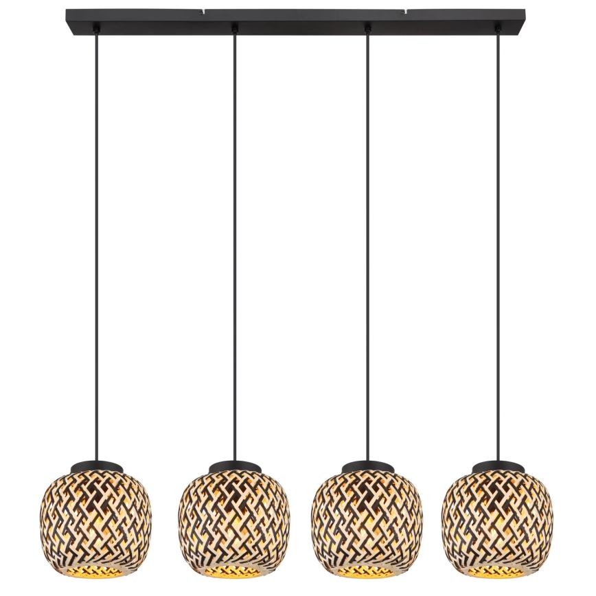 Globo 15766-4H - Chandelier on a string COLLY 4xE27/15W/230V