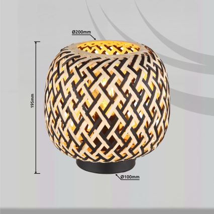 Globo 15766T - Table lamp COLLY 1xE27/15W/230V