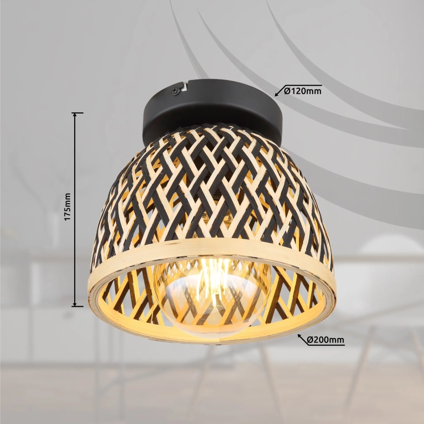 Globo 15767D1 - Ceiling light COLLY 1xE27/15W/230V